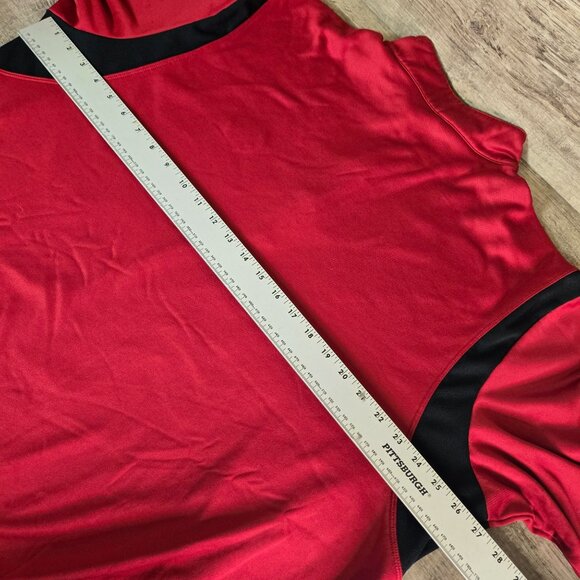 Nike Golf PGA Northern CA Section Red Pullover Fleece Lined Sweatshirt XL - Picture 8 of 12